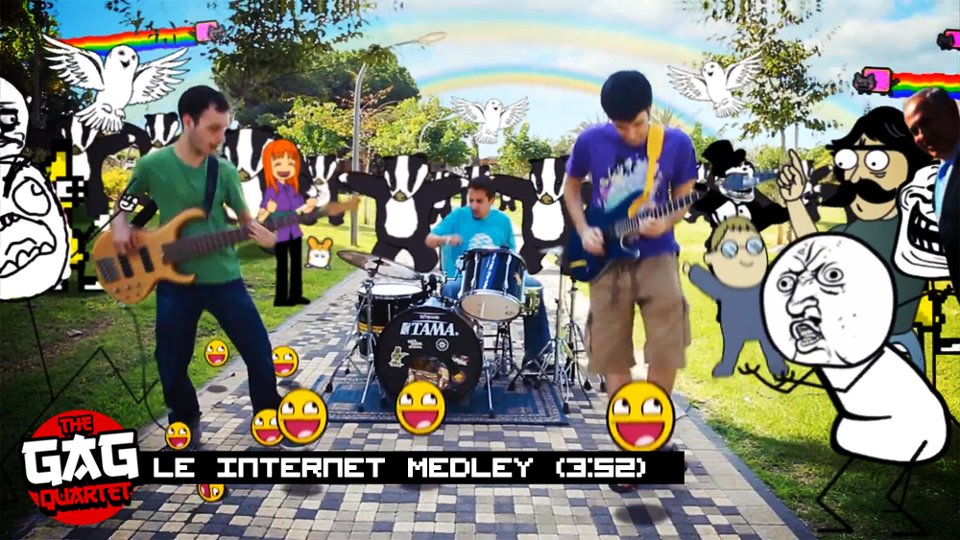  The GAG Quartet   le Internet Medley