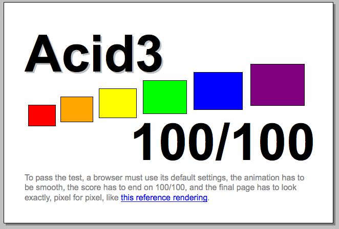The Acid3 Test