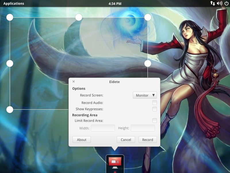  Ubuntu: enregistrez votre écran avec Eidete