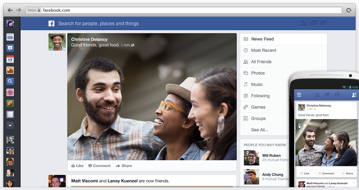 Facebook: tester le nouveau fil d&rsquo;actualités