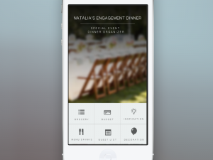 Blurify Donnez un air de flat design à votre homescreen Android events planner mobile app 300x225 Blurify Donnez un air de flat design à votre homescreen Android